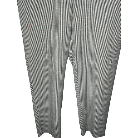 J Jill essential slim ankle size 18 pull up stretch, stripes grey white - Picture 4 of 13